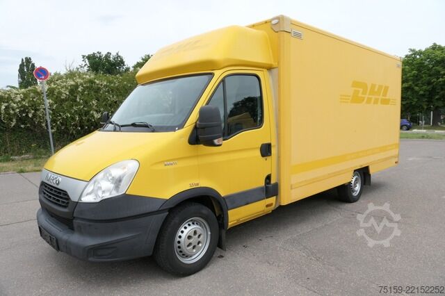 Transporter mit Koffer iveco Daily 35 S11 C30C AUTOMATIK KAMERA Regale LUFT DURCHGANG EURO-5 CoC