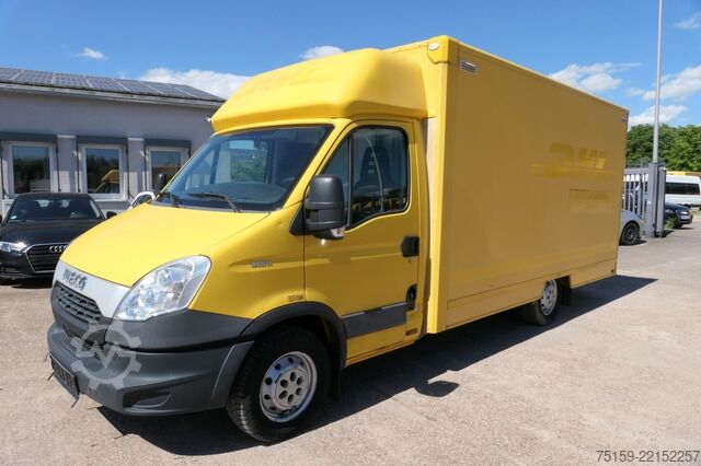 Transporter mit Koffer iveco Daily 35 S11 C30C AUTOMATIK KAMERA Regale LUFT DURCHGANG EURO-5 CoC