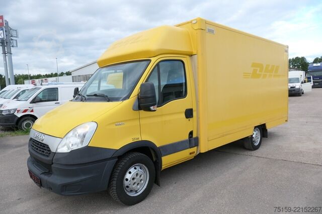 Transporter mit Koffer iveco Daily 35 S11 C30C AUTOMATIK KAMERA Regale LUFT DURCHGANG EURO-5 CoC