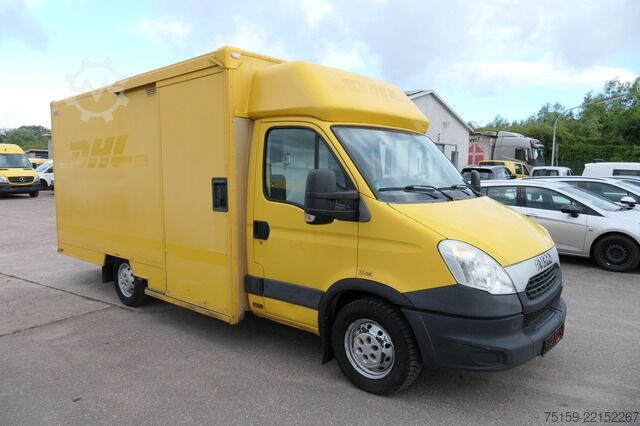 Transporter mit Koffer iveco Daily 35 S11 C30C AUTOMATIK KAMERA Regale LUFT DURCHGANG EURO-5 CoC