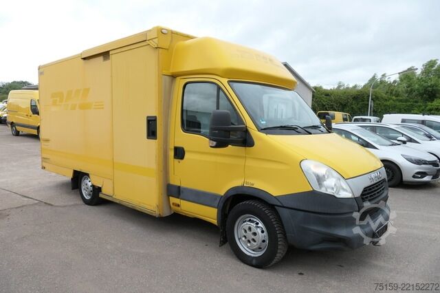 Transporter mit Koffer iveco Daily 35 S11 C30C AUTOMATIK KAMERA Regale LUFT DURCHGANG EURO-5 CoC