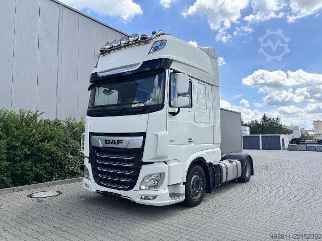 Volume tractor unit DAF XF 480 FT SSC MEGA / LOW DECK + INTARDER + 2xTANK