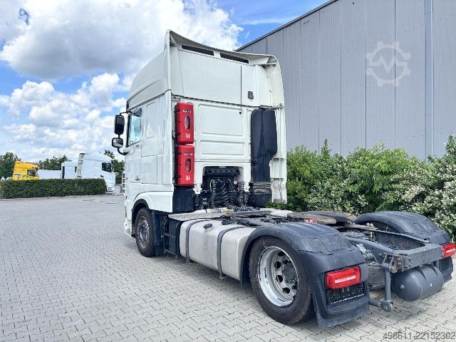 Volume tractor unit DAF XF 480 FT SSC MEGA / LOW DECK + INTARDER + 2xTANK