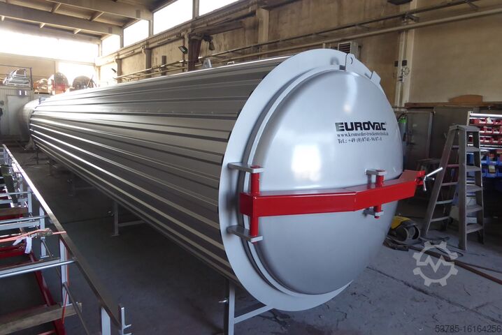 Vacuum dryer/wood dryer/vacuum chamber EUROVAC Kronseder Trockentechnik KVT 550 E