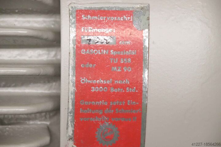 Gear motor 5.5/7.5 kW 83/166 rpm Cebeha CB 73/4/2P