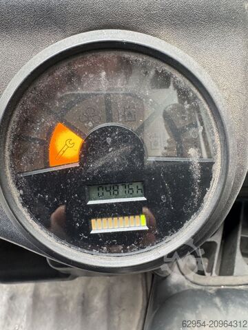 Electric 3-wheel forklift Linde E 16 C-02 Kabine Duplex