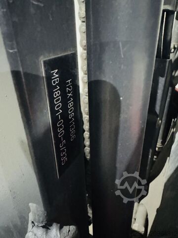 Electric 3-wheel forklift Linde E 16 C-02 Kabine Duplex