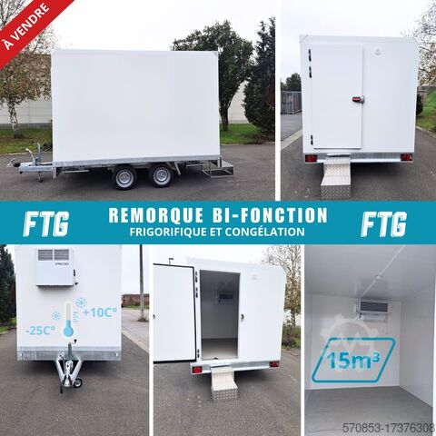 Dual function trailer, fridge and freezer FTG BI-FONCTION - frigo et congélateur