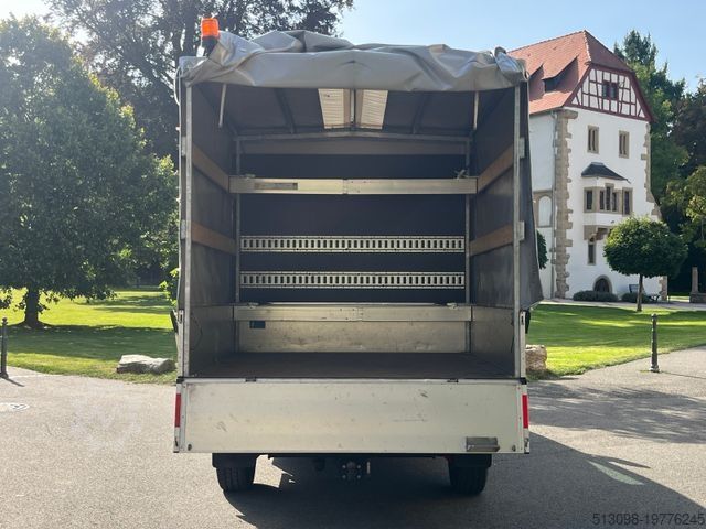 Curtain sider van VOLKSWAGEN T6 PRITSCHE+PLANE DoKa AUTOMATIK KAMERA STANDHZG
