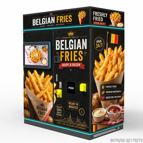 French Fries Vending Machine Forniva Fries Vending Machine