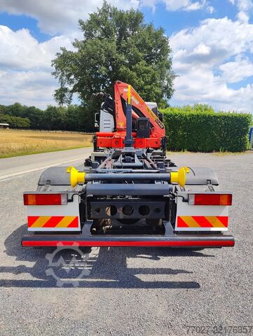 Hakenarmsystem MAN TGM 18.290 4x2 Euro 6 + Crane Palfinger PK15500
