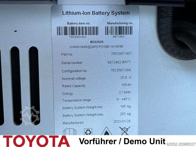 High Lift stacker Toyota SWE 120 / 16 h!