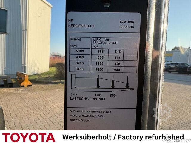 High Lift stacker Toyota SWE 145 / Akku 2025!