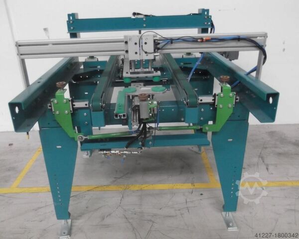 Conveyor belt Grenzebach mit Zentriereinheit