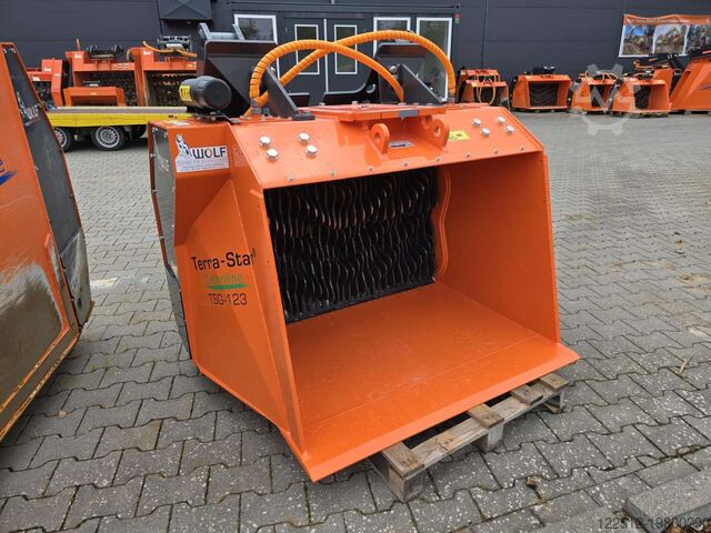 Schaufelseparatoren Wolf Technik für Baumaschinen Terra-Star TSG.123.S104