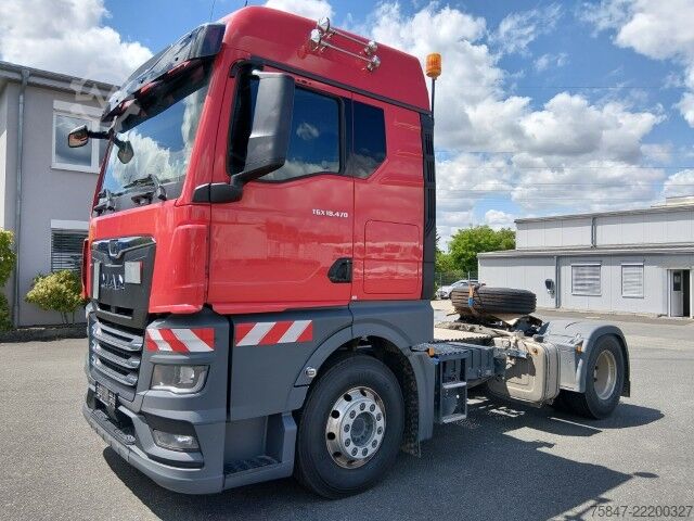 Standard tractor unit MAN TGX 18.470 BL Kipphydraulik Retarder Alu