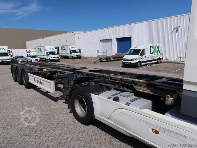 Containertransport Renders FCC, BPW 2x20/40/45 FT, TUV, NL Trailer, TOP!