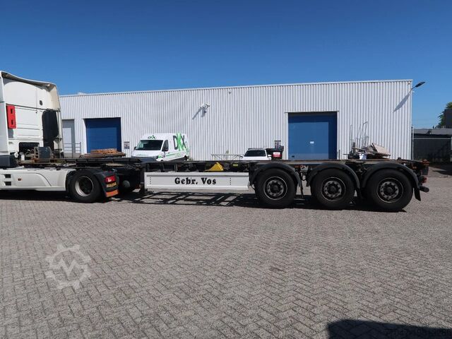 Containertransport Renders FCC, BPW 2x20/40/45 FT, TUV, NL Trailer, TOP!