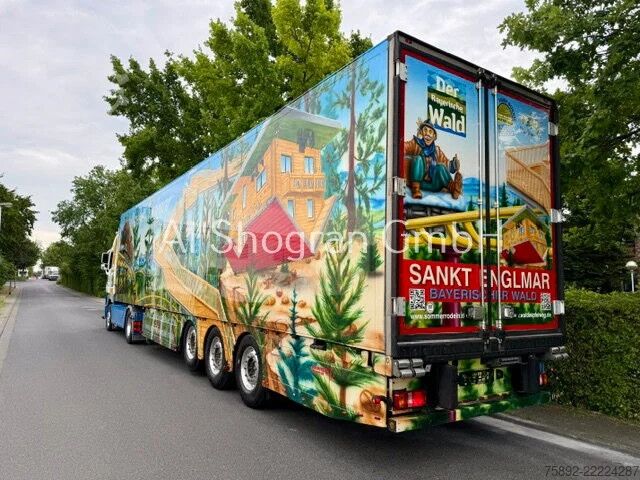 Kühl-/Tiefkühltransport Schmitz Cargobull Carrier Vector 1550/Tiefkühl/Doppelstock/Blumen...