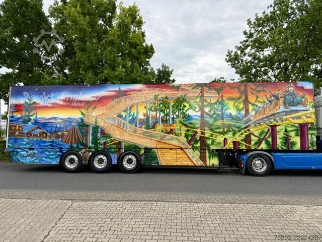 Kühl-/Tiefkühltransport Schmitz Cargobull Carrier Vector 1550/Tiefkühl/Doppelstock/Blumen...