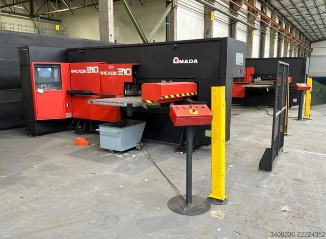 1993 Amada Arcade 210 CNC Refurbished Punching and Nibbling Machine Amada Arcade 210 CNC