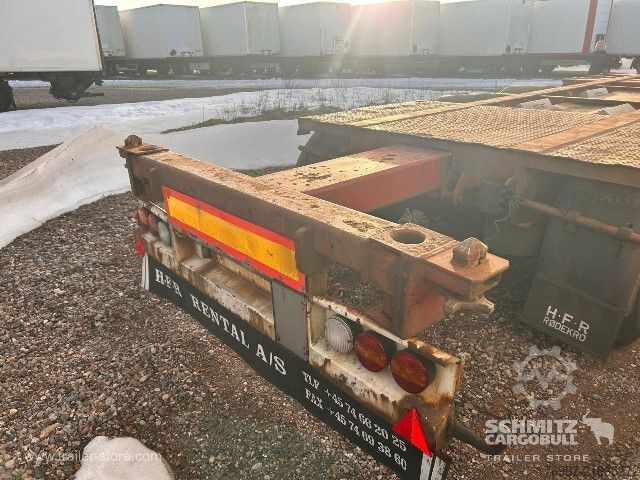 Semitrailer HFR Containerfahrgestell Standard