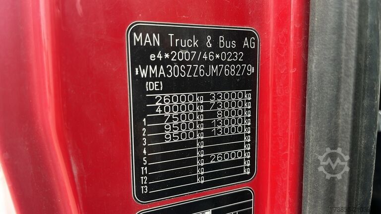 Kipper MAN TGS 33.500 (NEW ENGINE)