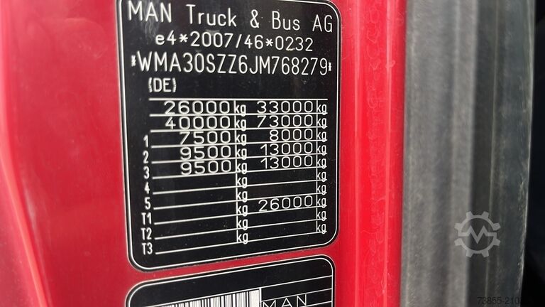 Kipper MAN TGS 33.500 (NEW ENGINE)