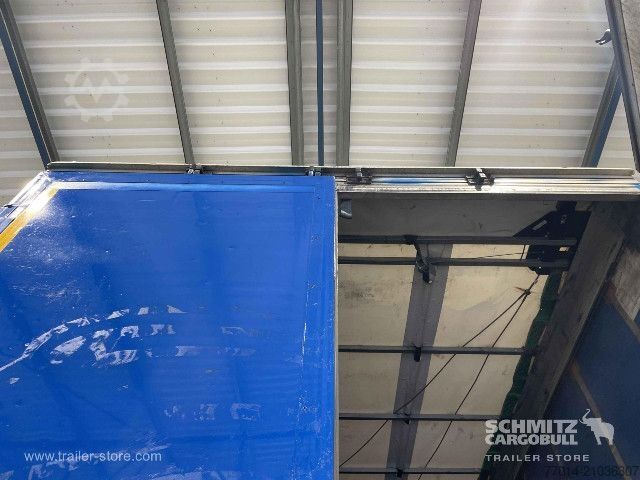 Auflieger mit Pritsche & Plane Berger Curtainsider Mega