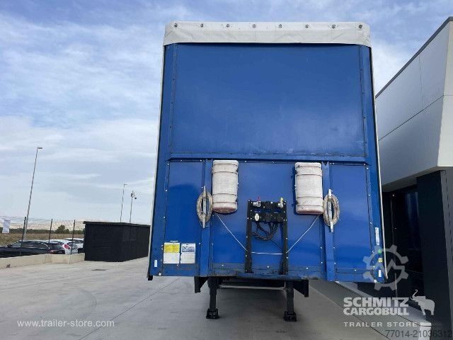 Auflieger mit Pritsche & Plane Berger Curtainsider Mega