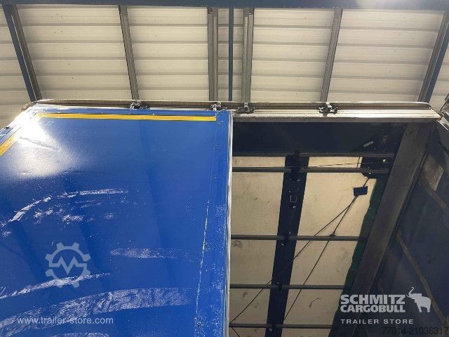 Auflieger mit Pritsche & Plane Berger Curtainsider Mega