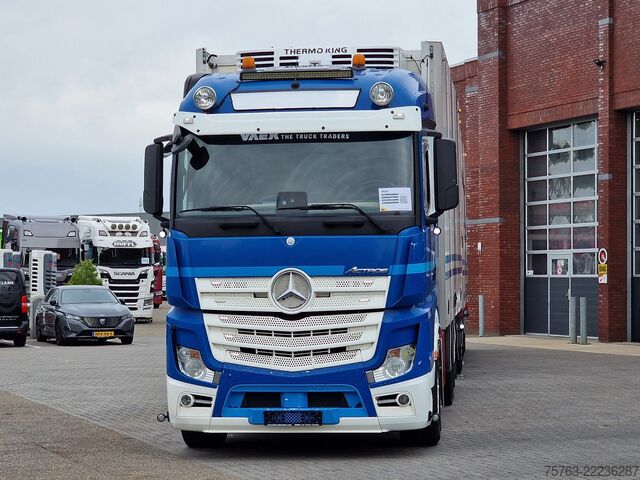Refrigerated/frozen transport Mercedes-Benz Actros 2553 6x2 - Thermoking frigo - Loadlift +...