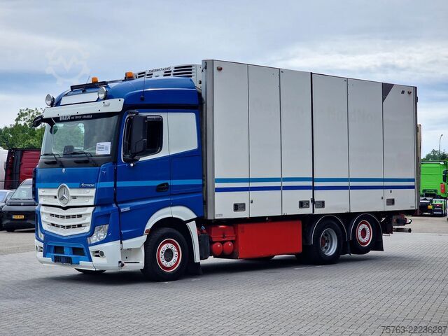 Refrigerated/frozen transport Mercedes-Benz Actros 2553 6x2 - Thermoking frigo - Loadlift +...