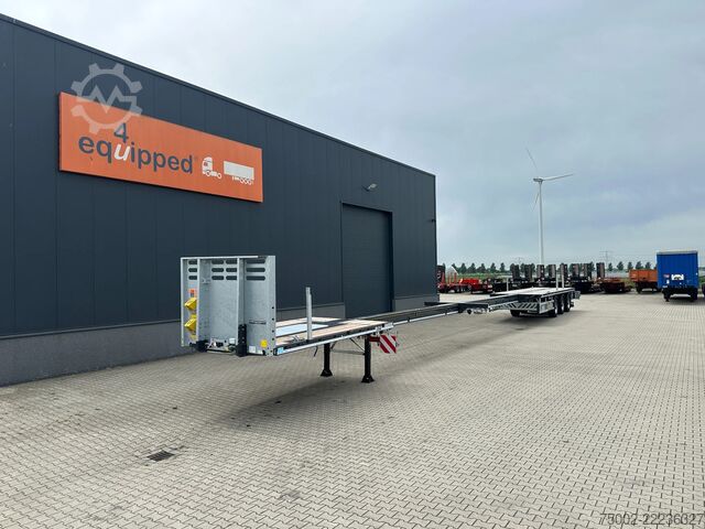 Platform trailer Faymonville MAX210-Z-3AA-13.60-22.5-2.54 / 2X EXTENDABLE UP...