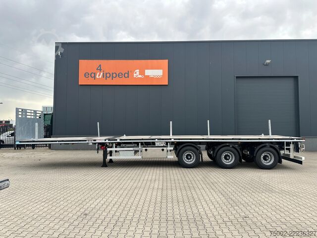 Platform trailer Faymonville MAX210-Z-3AA-13.60-22.5-2.54 / 2X EXTENDABLE UP...