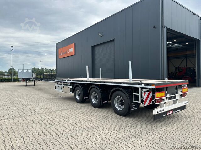 Platform trailer Faymonville MAX210-Z-3AA-13.60-22.5-2.54 / 2X EXTENDABLE UP...