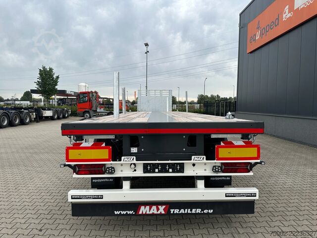 Platform trailer Faymonville MAX210-Z-3AA-13.60-22.5-2.54 / 2X EXTENDABLE UP...