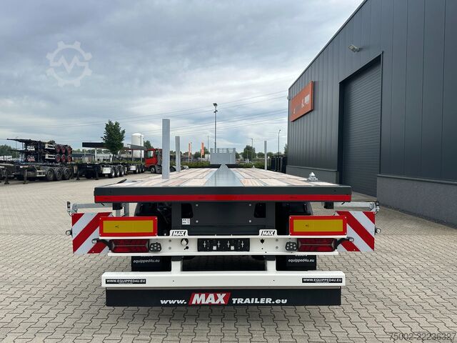 Platform trailer Faymonville MAX210-Z-3AA-13.60-22.5-2.54 / 2X EXTENDABLE UP...