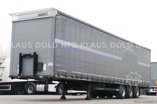 Kofferauflieger KÖGEL S 24-1 Pritsche Plane Edscha SAF-Achsen