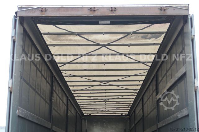 Kofferauflieger KÖGEL S 24-1 Pritsche Plane Edscha SAF-Achsen