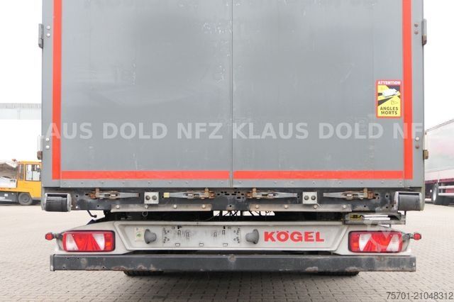 Kofferauflieger KÖGEL S 24-1 Pritsche Plane Edscha SAF-Achsen