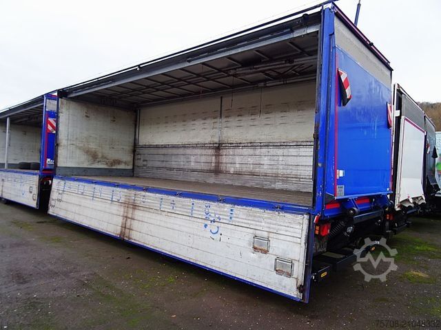 LKW mit Getränkeaufbau DAF XF 460*kpl Zug*2x 7,7m Schwenkwand*2x LBW*MX Ret