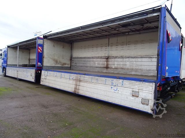 LKW mit Getränkeaufbau DAF XF 460*kpl Zug*2x 7,7m Schwenkwand*2x LBW*MX Ret