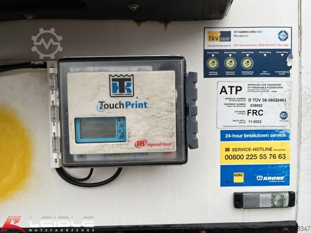 Reefer semitrailer KRONE SD*Frigo Thermo King SLXe300*Liftachse*