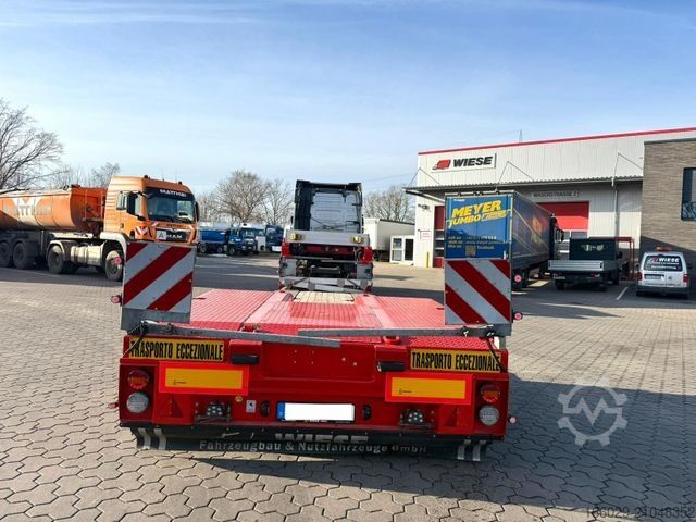 Tieflader-Sattelauflieger KÄSSBOHRER SLL 2/2H 2-Achs Tiefbett Hydraulische Lenkung