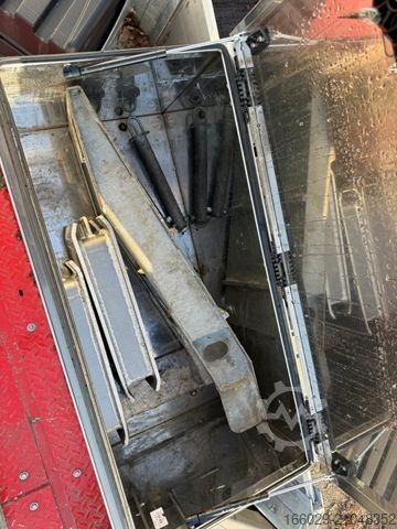 Low loader semitrailer KÄSSBOHRER SLL 2/2H 2-Achs Tiefbett Hydraulische Lenkung