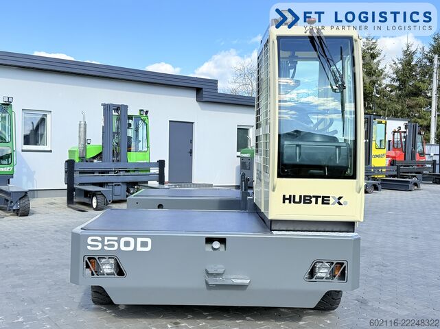 Seitenstapler Hubtex S50D TRIPLEX 6300 FREE-LIFT PLATFORM1600
