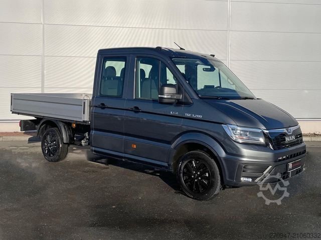 Pritschenwagen MAN TGE 3.200 Pritsche DOKA MR 4x4 LED ACC LENKRADHZ