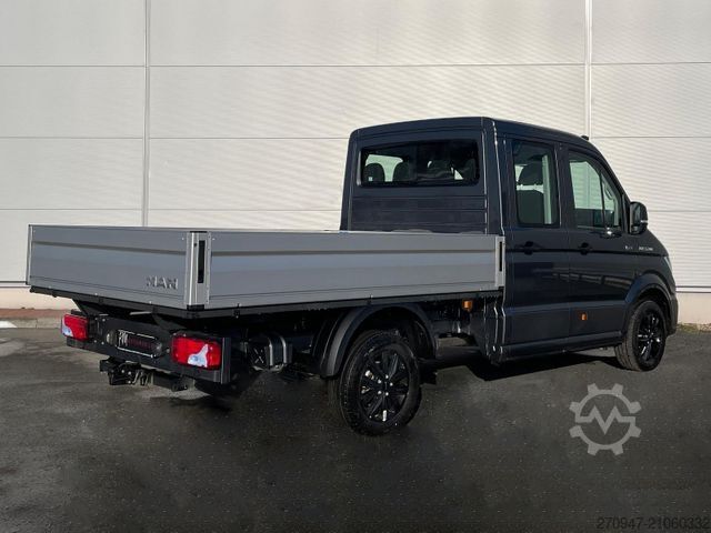 Pritschenwagen MAN TGE 3.200 Pritsche DOKA MR 4x4 LED ACC LENKRADHZ