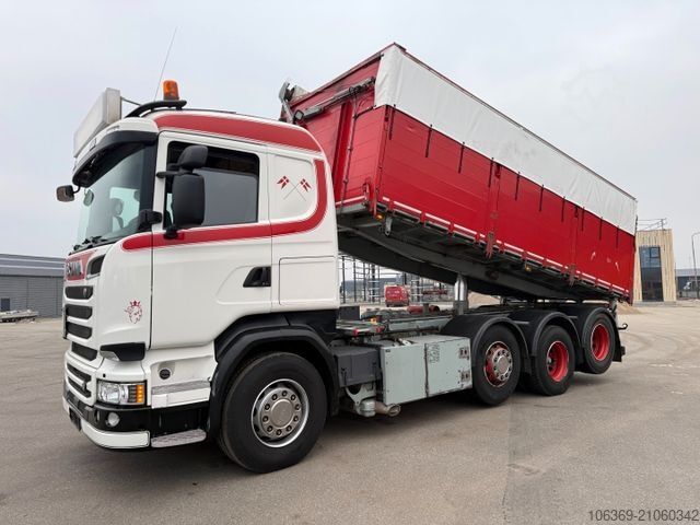 Tipper truck SCANIA R520 8x2/4 Euro 6 Tipper / Kipper /  EcoTop